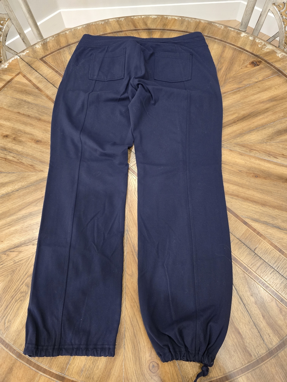 Athleta Metro Slouch Reflex Jogger Pants - Heather Charcoal, Charcoal & Blue, XL - Picture 14 of 15